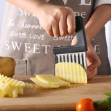 RippleEdge Snack Slicer – Enkla vågiga snitt för chips, grönsaker MILA Sverige