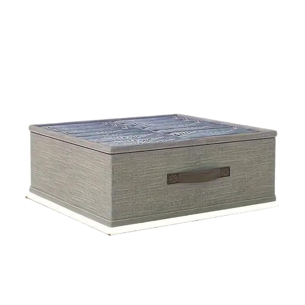 Modern Grå Linne Förvaringsbehållare Carvallo