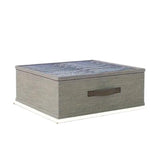 Modern Grå Linne Förvaringsbehållare Carvallo