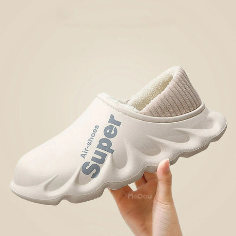 Mjuka Super Skorna Slip-on Sneakers-Personligt-BB-Skor-Vit-36-37-Hemnix