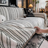 Regal Stripes Chenille Sofföverdrag Carvallo
