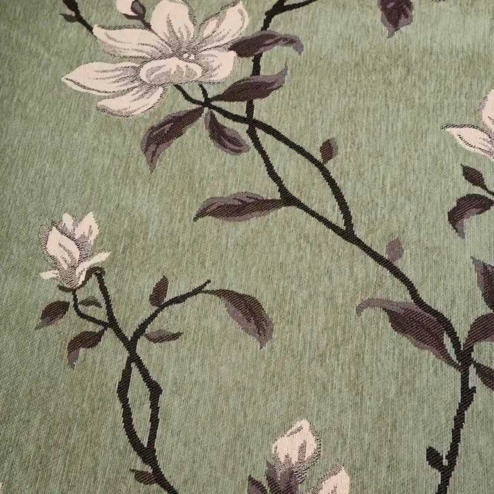 Vintage Floral Chenille Sofföverdrag Carvallo