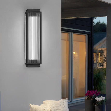 Utomhusvägglampa Modern LED Vattentät Armatur Carvallo