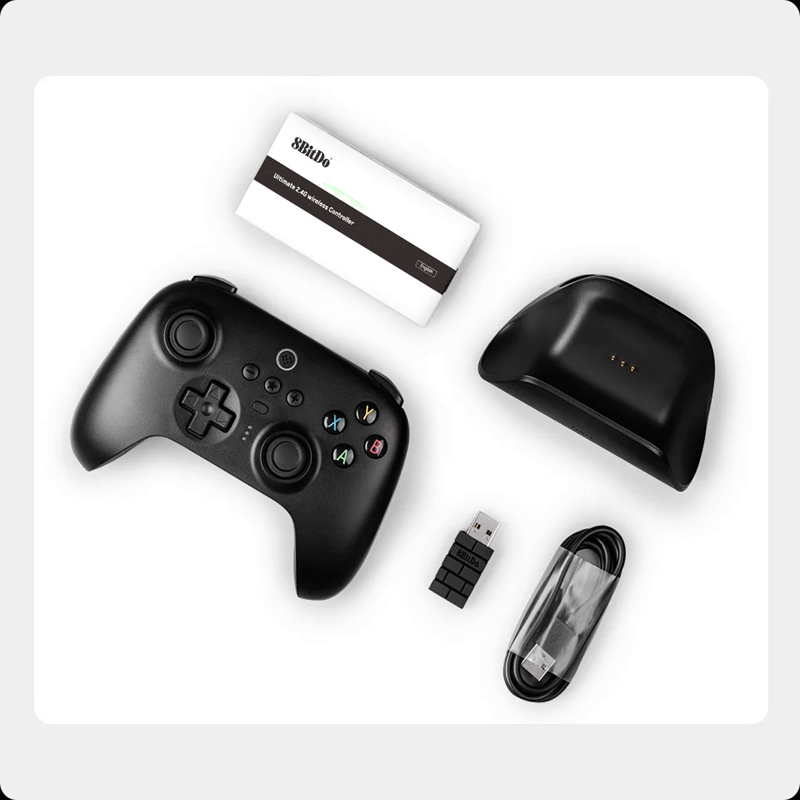 Ultimat 2.4G Trådlös Kontroller - Hall Effect Joystick Uppgradering för PC, Steam Deck & Android Spel-Sällskapsspel-BB-Hemnix