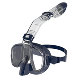 Hopfällbar Snorkelmask, Dykmask Vuxen-Barn-BB-Marinblå-Hemnix