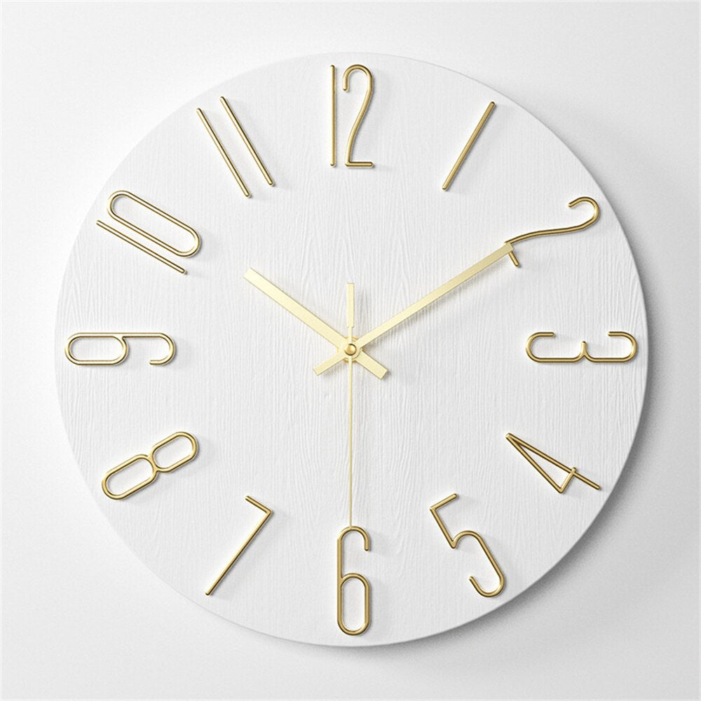 RegalTick - Minimalist wall clock for modern decor Carvallo