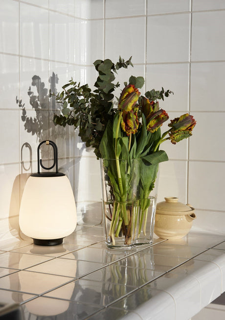 Modern LED-Terrasslykta Carvallo