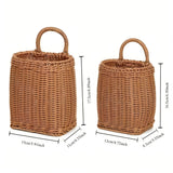 Willow Rattan Woven Storage Basket Carvallo