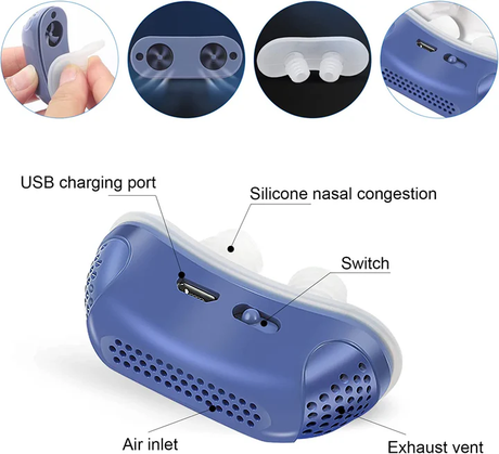 Anti Snoring Nose Clip för Bättre Sömn Carvallo