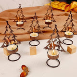 Carvallo | FestiveFlames - Ljusstake i järn i form av en julgran Carvallo