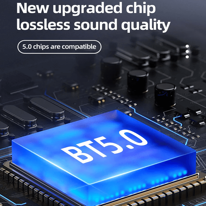 TH10 Trådlösa Stereohörlurar 3D Ljudteknik HiFi Högtalare 12h Batteritid - Kristallklar Ljud-headphone-BB-Hemnix