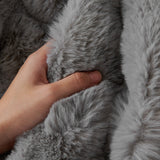 Luxe Ripple Faux Fur Sofföverdrag - Modernt, Stilrent & Hållbart Soffaskydd Carvallo