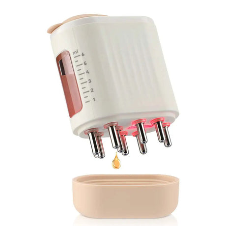 Huvudbottenmassager - Elektrisk hårväxt & behandlingsolja appliceringsborste Carvallo