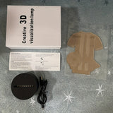 SportLamp - 3D LED Nattlampa för Fotbollsfans Carvallo