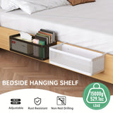 Justerbar metallförvaringskorg med krokar - Bekväm lösning för organisering Carvallo