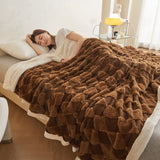 Carvallo - Mjuk dubbel sammet överkast Carvallo