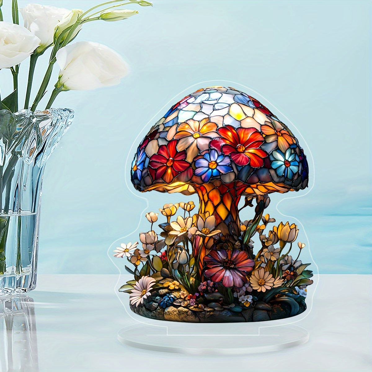 DecoLicht - Art Deco Akryl Svamp Bordslampa Carvallo