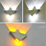TriBright Light - Modern Triangulär Vägglampa LED Vägglampa Carvallo