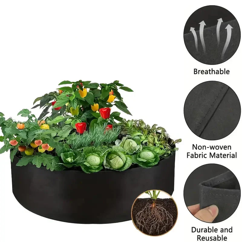 Rinder växttillväxtpåse – trädgårdskärl för enkel växttillväxt Carvallo