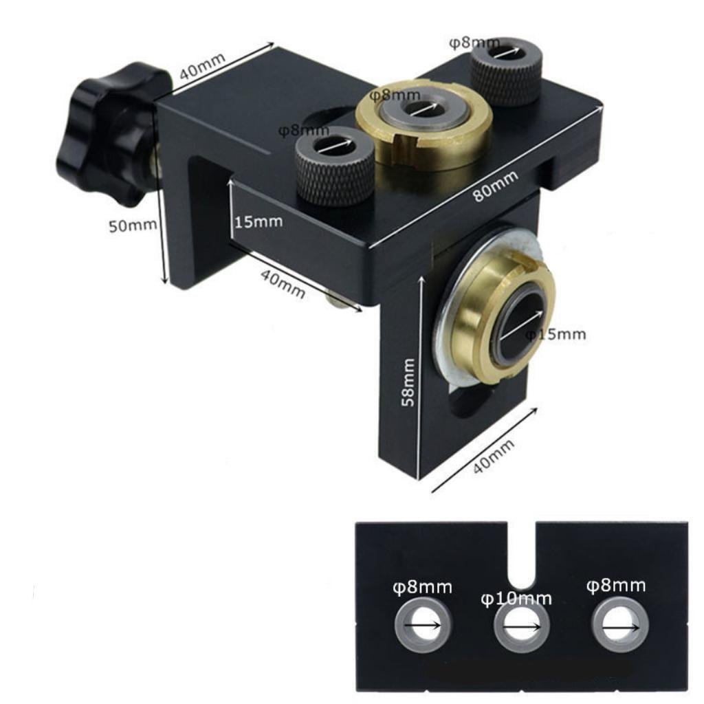 Carvallo - 3 i 1 justerbar träborr Carvallo