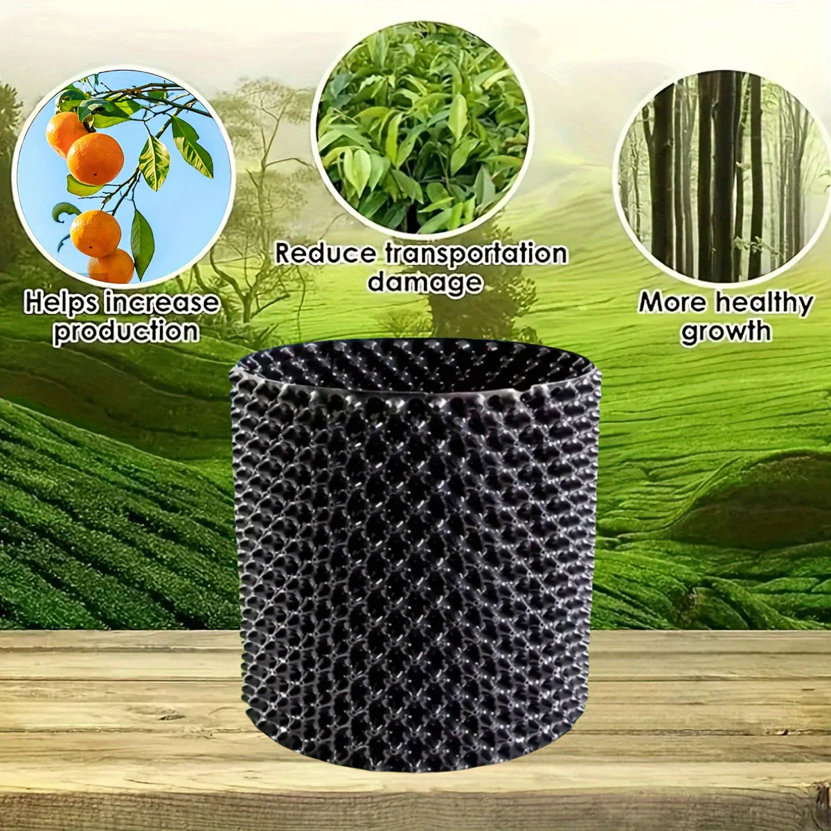 Rotkontrollapparat för växter och landskapsdesign för att främja hälsosam tillväxt Carvallo