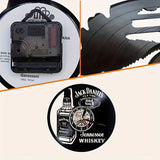 Vinylskivor Väckarklocka - Whisky Tema, Stil, För Vardagsrum och Kontorsinredning Carvallo