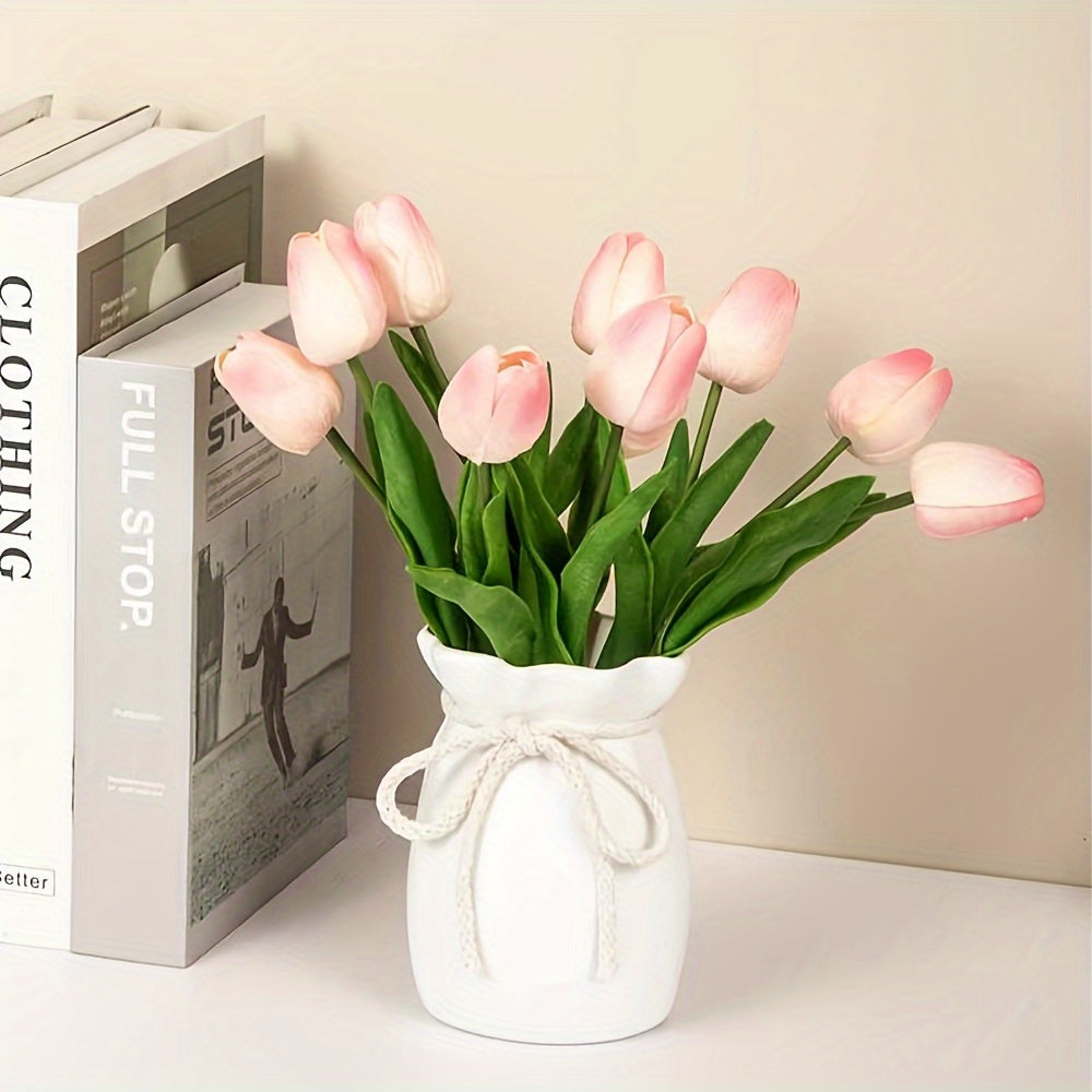 Bohemsk Geometrisk Dekorativ Vas – Idealisk för Vår- och Påskdekorationer Carvallo