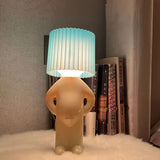 VerlegenLicht - USB-driven geometrisk bordslampa med färgglatt ljus Carvallo