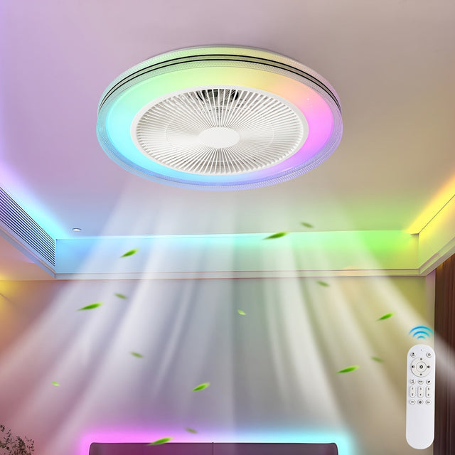 LumiCool RGB Takfläkt – Fräsch och Atmosfärisk Carvallo