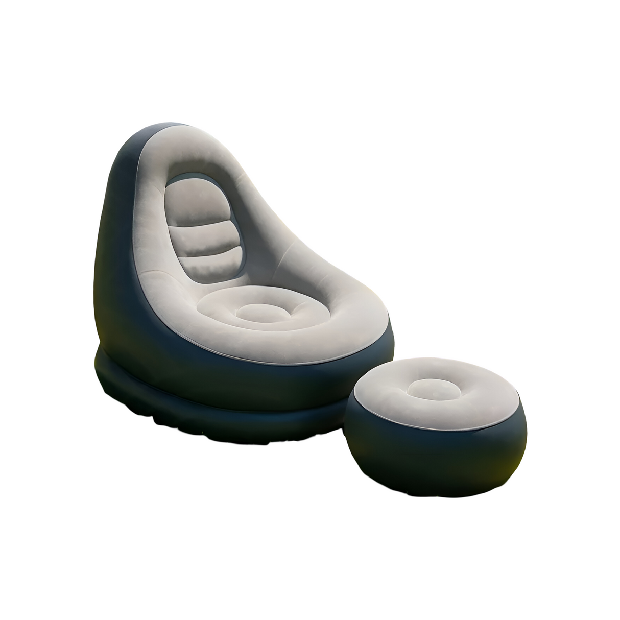 Carvallo Soffa AirLounge Solo | Med Puff | Ergonomisk & Väderbeständig | För Inomhus & Utomhus | 1 Person Carvallo