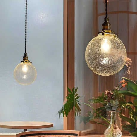 GlossyGlass Light - Nordisk kristallglas minimalistisch hängande lampa Carvallo