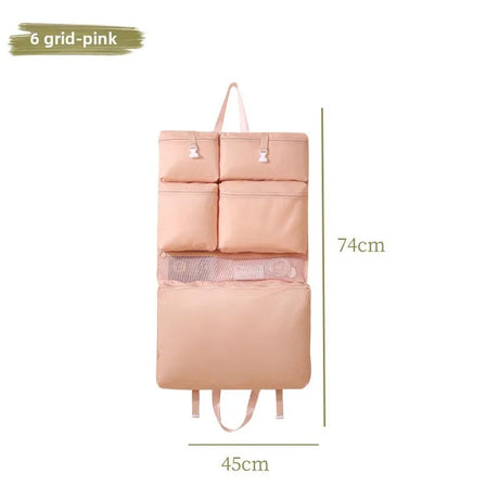 Carvallo Hängande Resväska | Kompakt & Fällbar | Med Flera Fack | Stylig Organisationshjälpare Carvallo