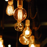 Vintage Edison-lampa Dekorativa Dimbara Ljus Carvallo