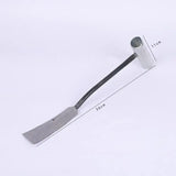 Carvallo HERBINOX | 3-tandig rostfritt stål spade | För vitlök, ogräs och vilda örter Carvallo