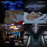 CosmaView – Stjärnhimmel Projektorlampa för Barnrum och Sovrum | Galaxy Projektor med 360° Rotation-Night Lights & Ambient Lighting-BB-Hemnix