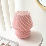 Glas Piltable Lampor | Varm LED Glöd | 7,5" Retro Design | USB eller Stickkontakt | Färgglad Vintage Stil Carvallo