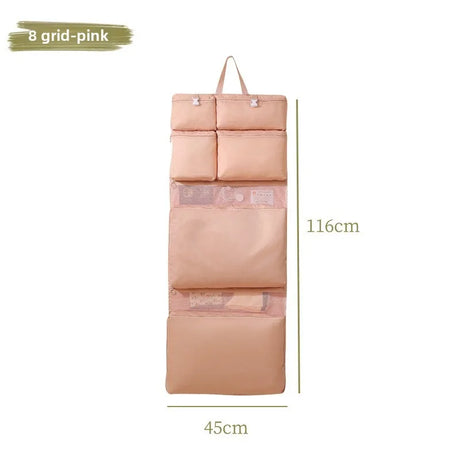 Carvallo Hängande Resväska | Kompakt & Fällbar | Med Flera Fack | Stylig Organisationshjälpare Carvallo