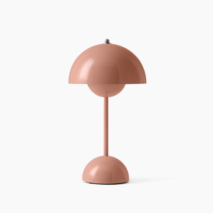 Vintage Trådlampa | Uppladdningsbar med Plisserad Textilskärm | Touch Dimmbar Carvallo