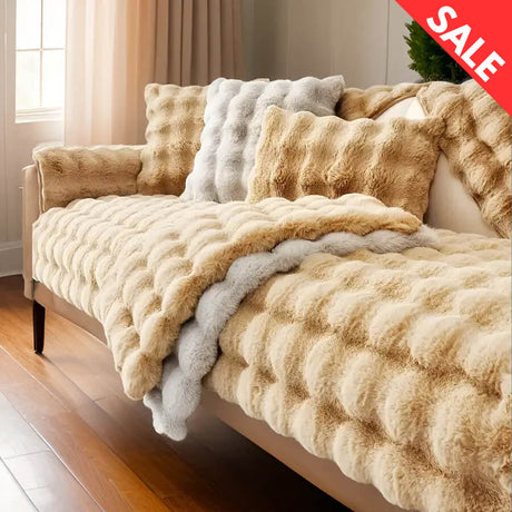 Carvallo – Tjock plyschsoffahölje för din pälsiga följeslagare Carvallo