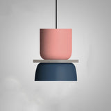 Nordisk Färgglad Macaron 1-Ljus LED-Pendlampa Carvallo