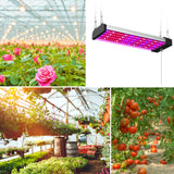 LED växtlampa med fullspektrum-belysning och dragknapp för optimal växttillväxt Carvallo