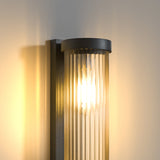 Utomhus Glas Vägglampa Modern Metall Design Carvallo