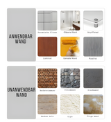 Carvallo 3D Väggplattor Självhäftande | Utan Borra & Vattentäta | Modernt Design Carvallo