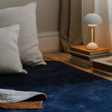 RoyaleGlow Justerbar Ljusstyrka Blomkruka Lampa - Italiensk Uppladdningsbar Bords Lampa Carvallo