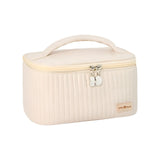 Carvallo Kosmetiktasche Reise | Elegant & Vattentålig | PU-Läder | Mycket utrymme & skydd för dina skönhetsprodukter Carvallo