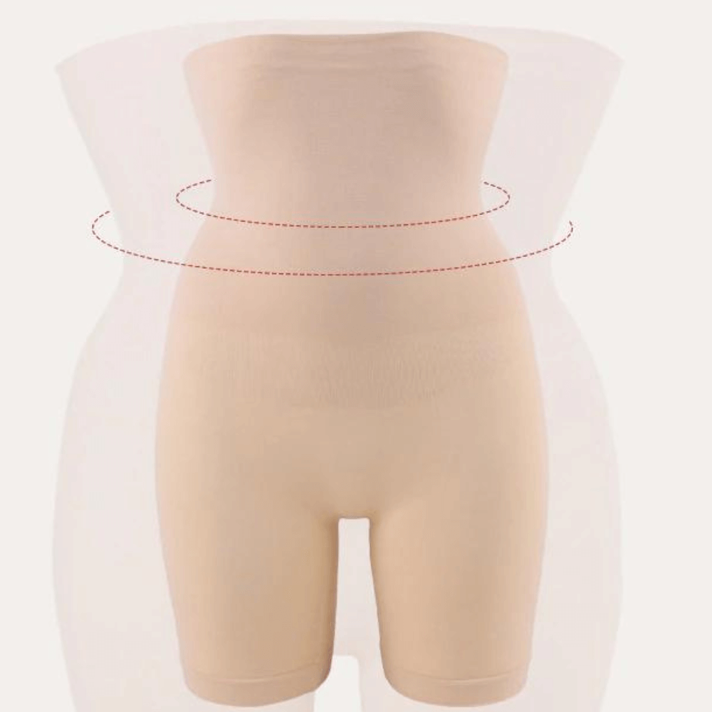 Hög Midja Kroppsformande Shorts-Clothes for women-Hemnix-Hemnix