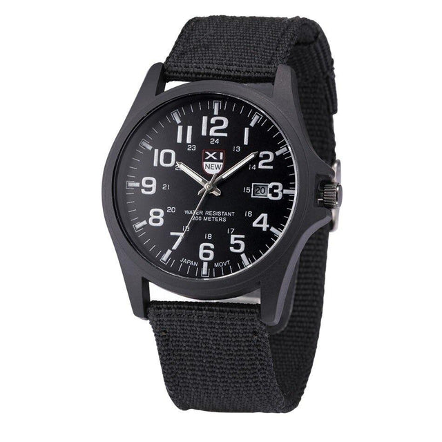 Militärstil Vattentät Analog Armbandsur Carvallo