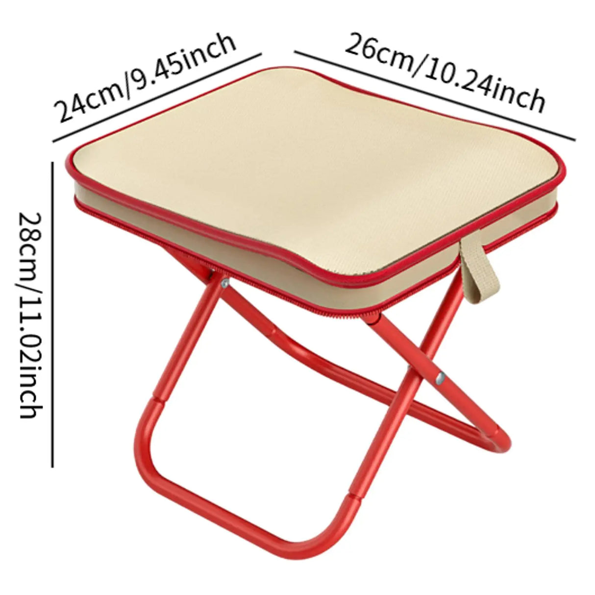 Carvallo Fällbar Campingstol | Ultralätt & Bärbar | För Fiske, Picknick & Resor Carvallo