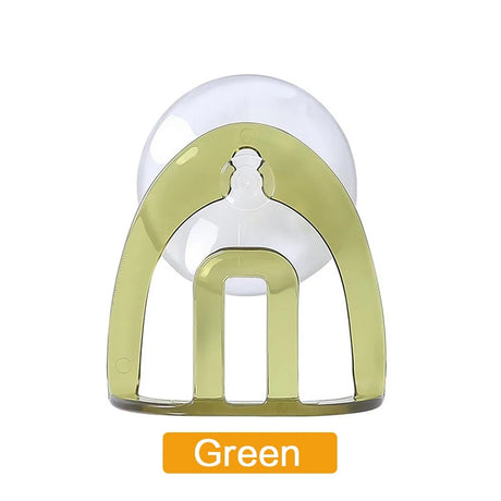 Carvallo Diskbänksorganisatör med sugkopp | Utan borrning | För svampar & tvål | Röd eller Grön Carvallo