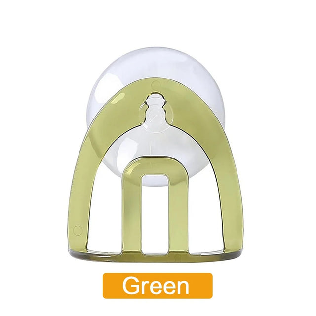 Carvallo Diskbänksorganisatör med sugkopp | Utan borrning | För svampar & tvål | Röd eller Grön Carvallo